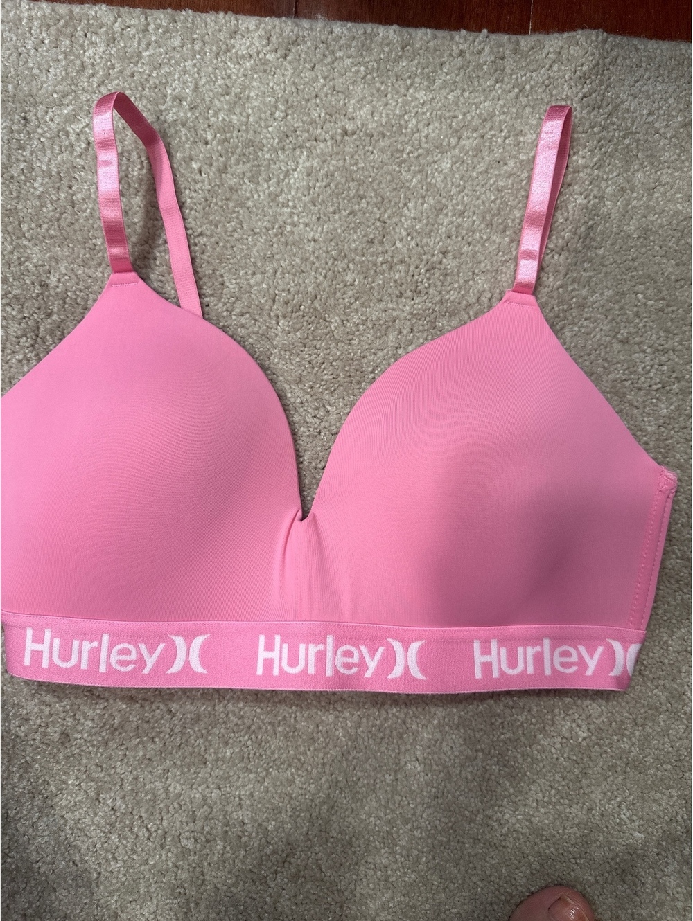 (5)Hurley Pink Bra Size 36C